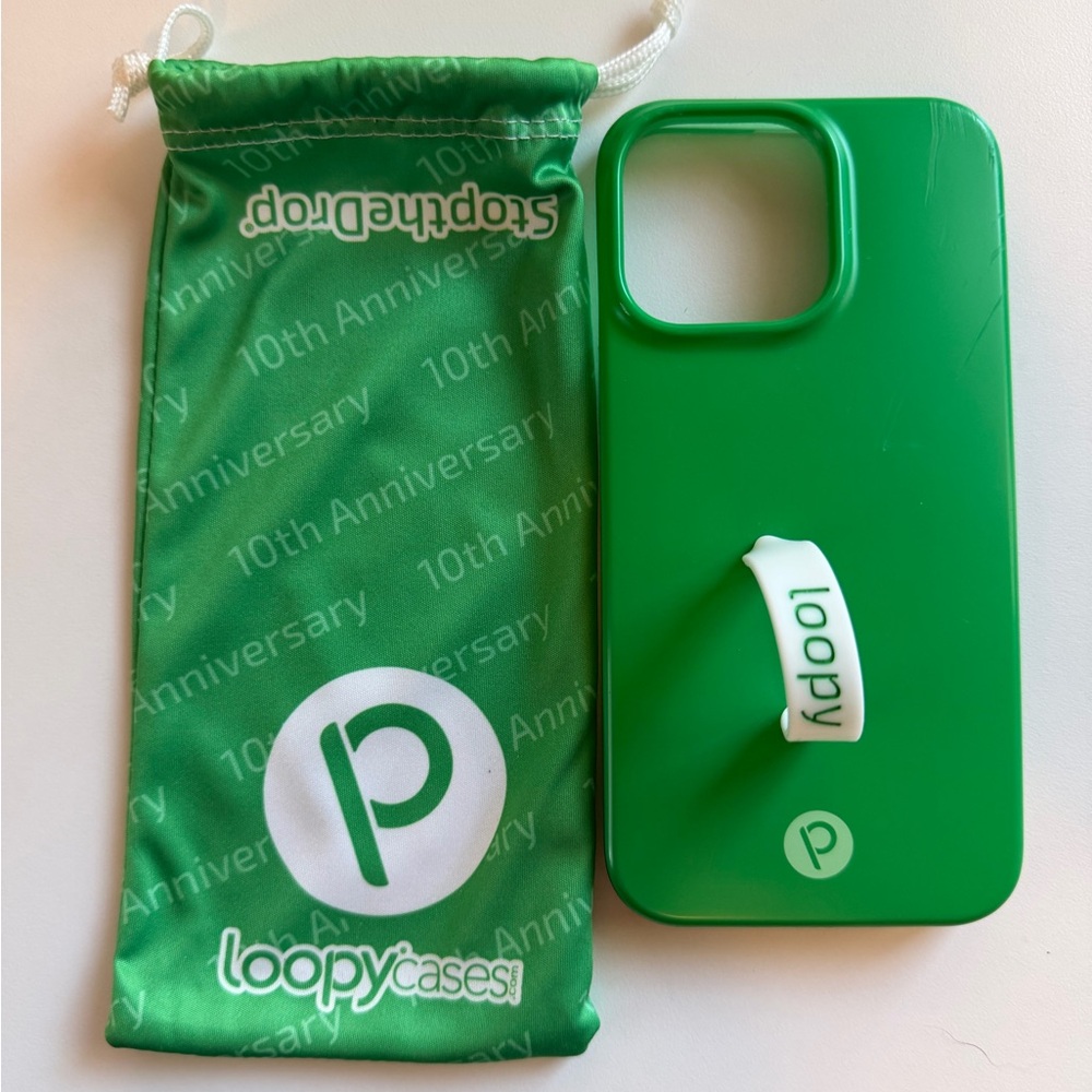 Loopy Vibrant Green Case